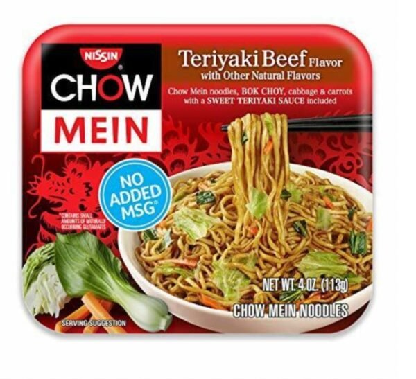 CHOW MEIN TERIYAKI BEEF  FLAVOR 113G