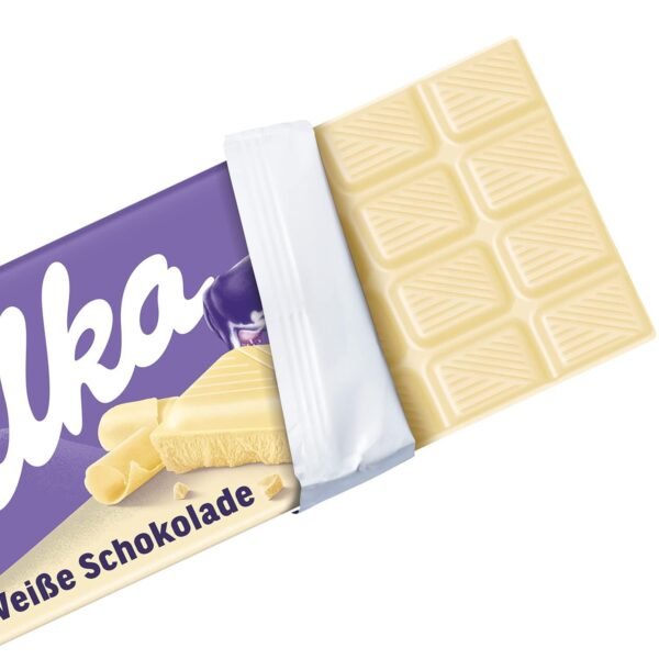 MILKA CHOCOLATE BEYAZ CIKOLATA 100G - Image 2