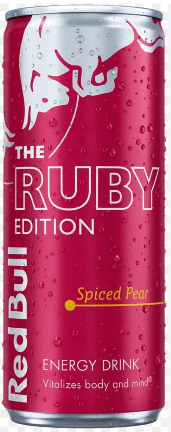 RED BULL ENERGY DRINK SPICY 🔥 PEAR 🍐 250ML