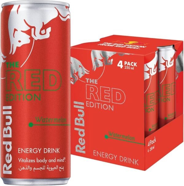 RED BULL ENERGY DRINK WATERMELON 🍉 250ML