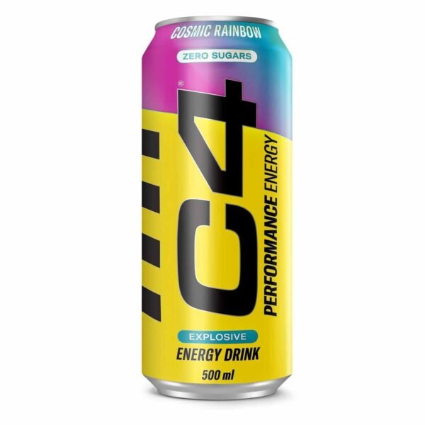 C4 ENERGY DRINK COSMIC RAINBOW 500ML